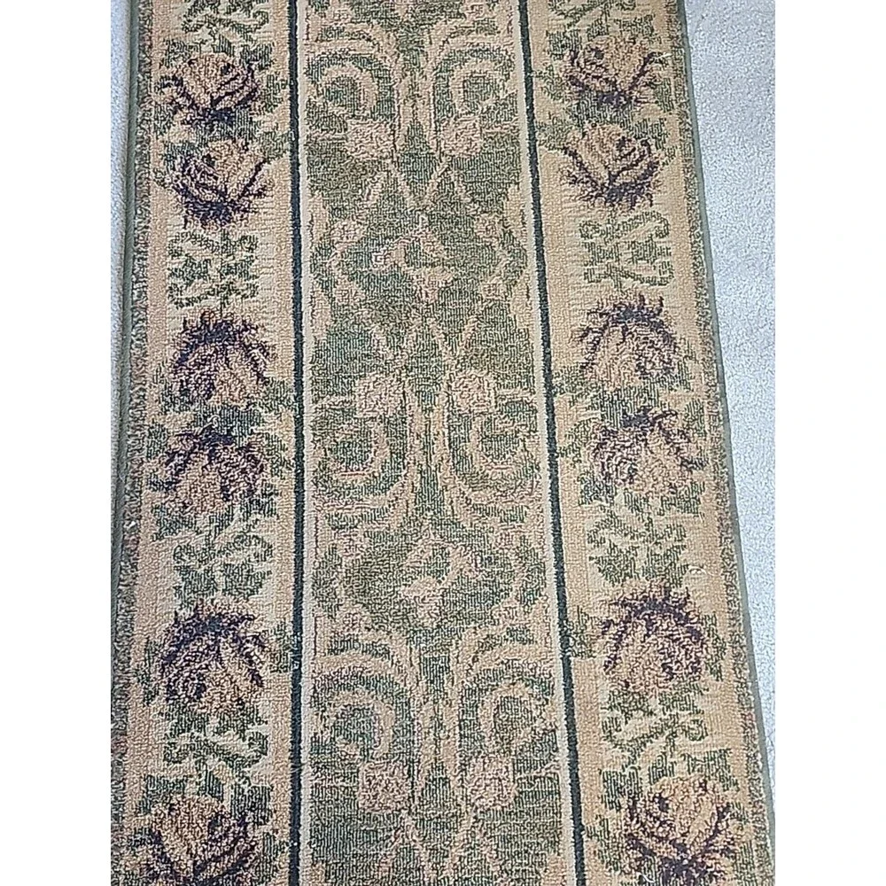 vintage Turkish Classic Design rug runner area Rug  25 x 93 - Picture 3 of 7